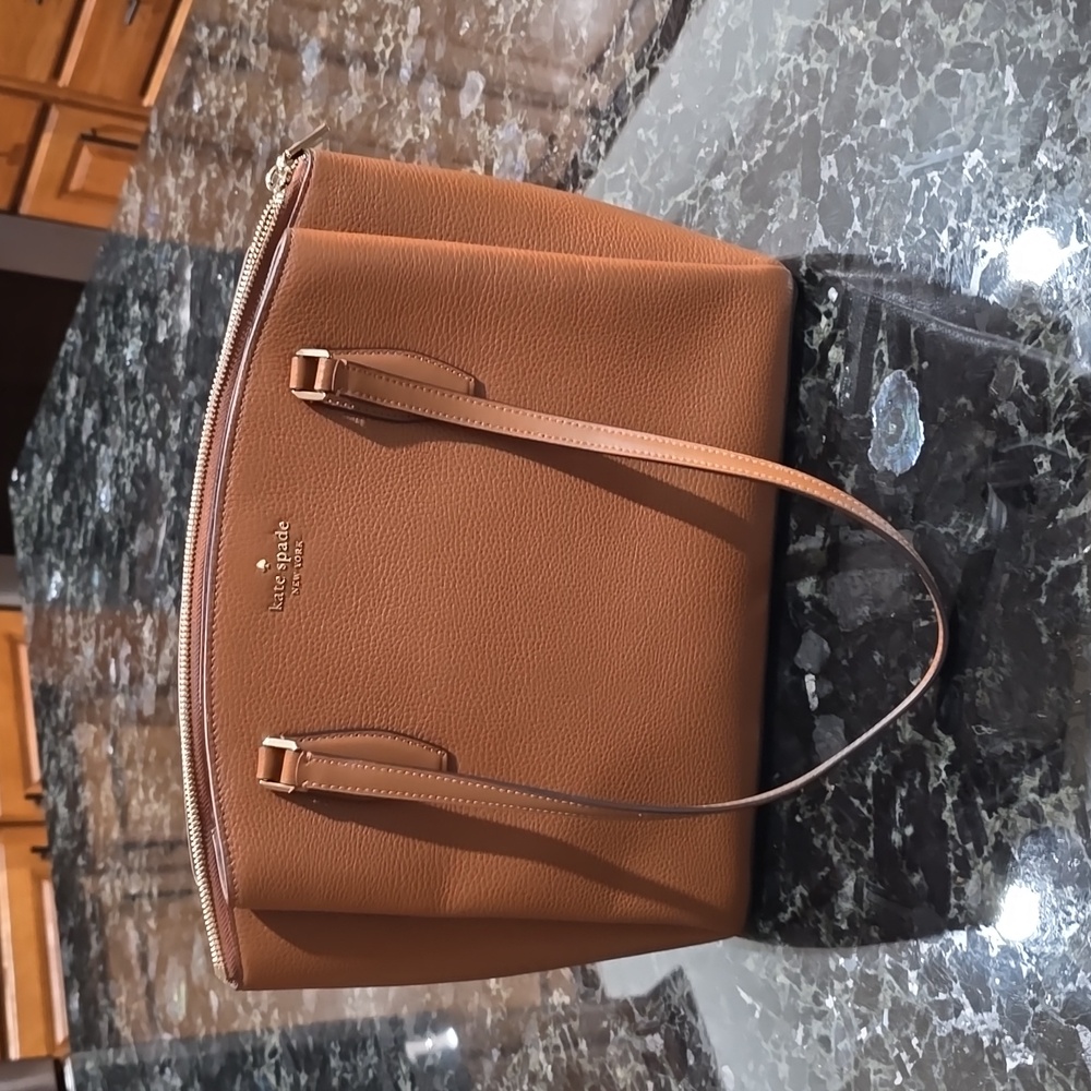 Kate Spade monet large triple compartment toteWarm Gingerbread